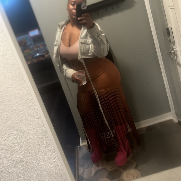 Pink platform shoe boot🔥 - Picture 3 of 3